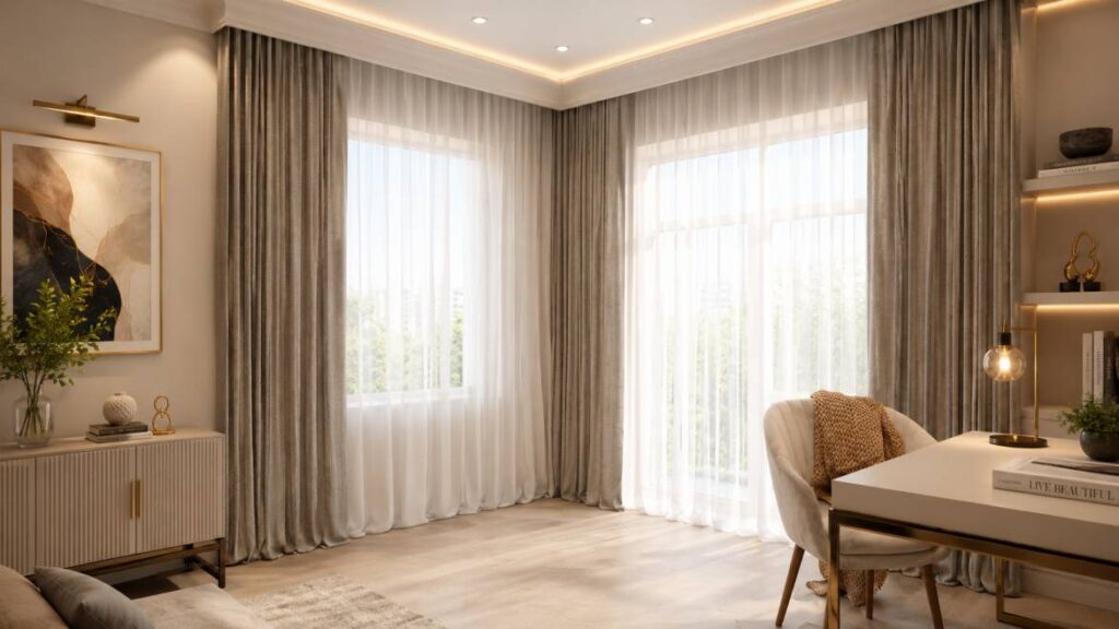 modern curtains design