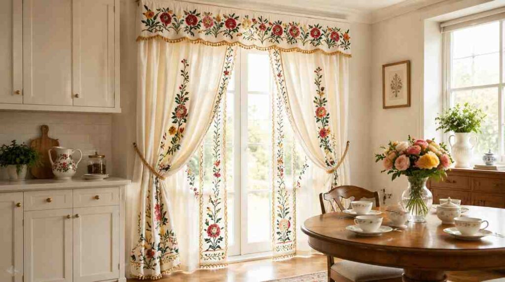Printed curtains