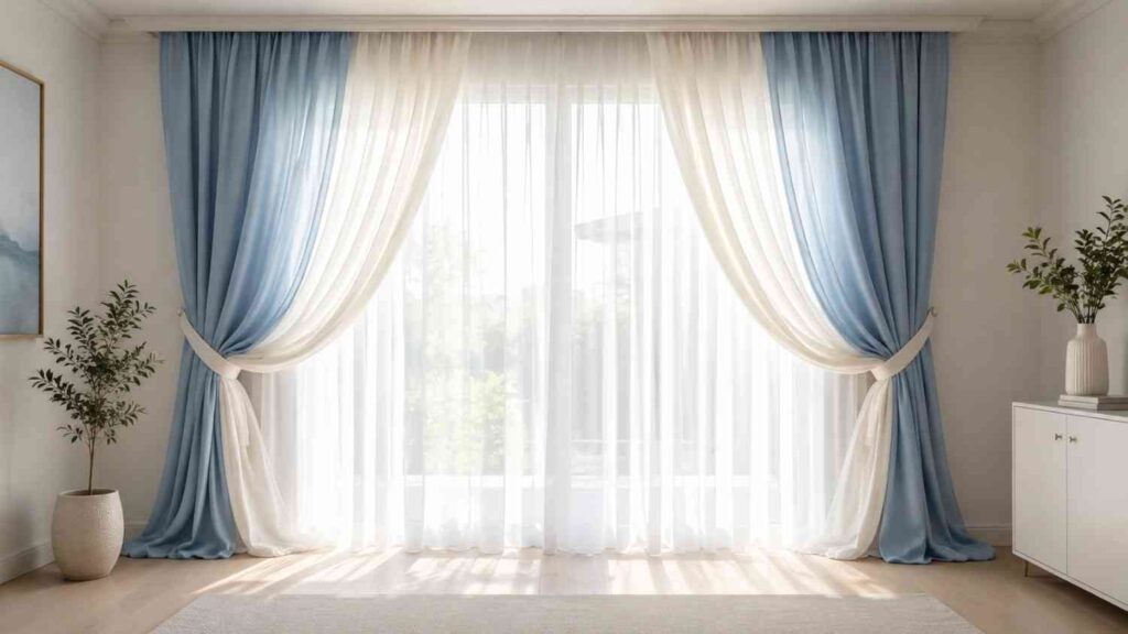 Sheer curtains