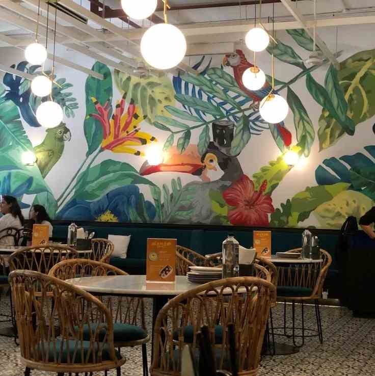 Tropical wallpaper