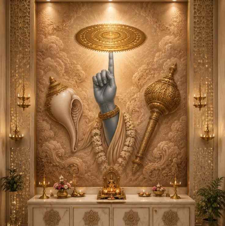 pooja Room Wallpaper