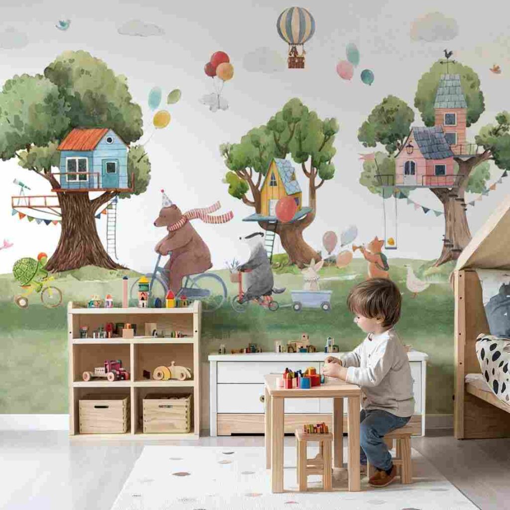kids room wallpaper