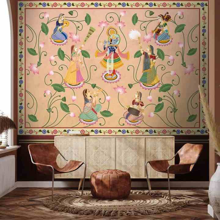 pooja Room Wallpaper