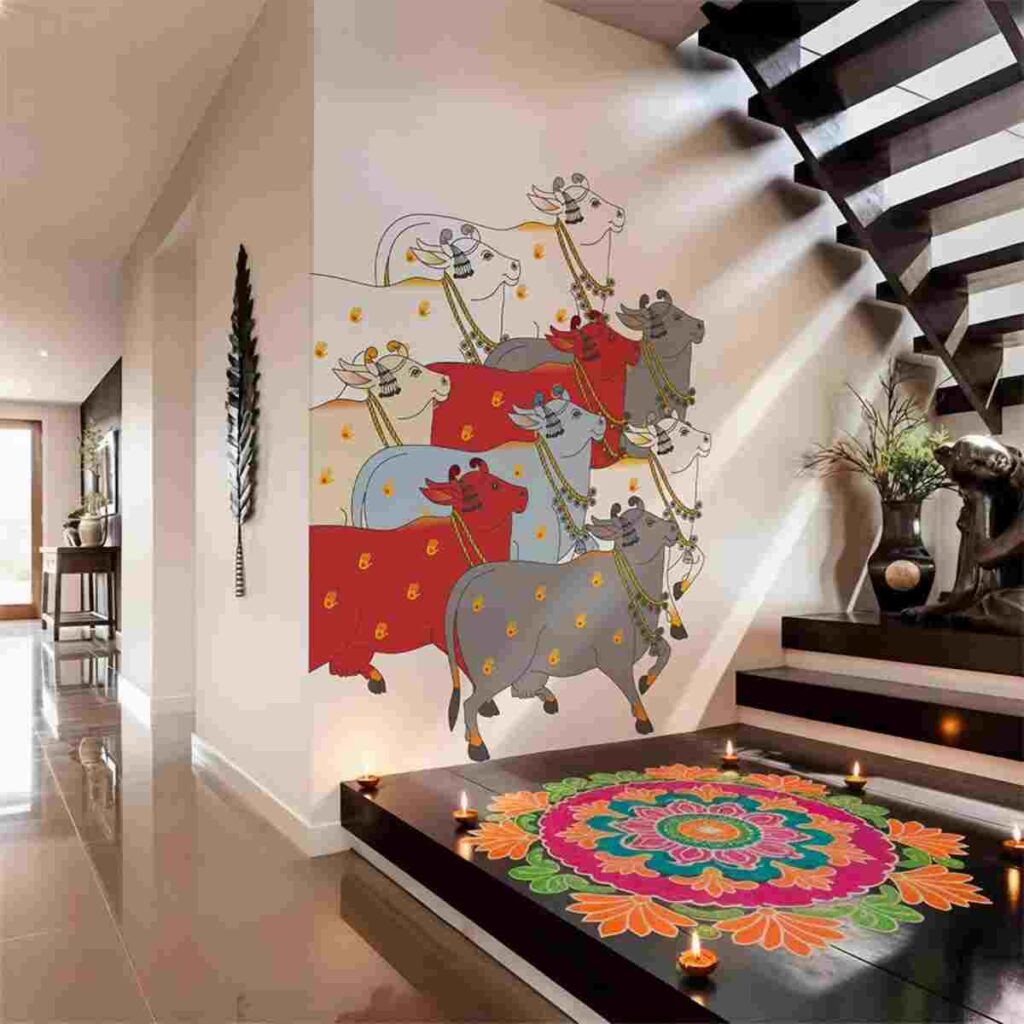 pooja Room Wallpaper