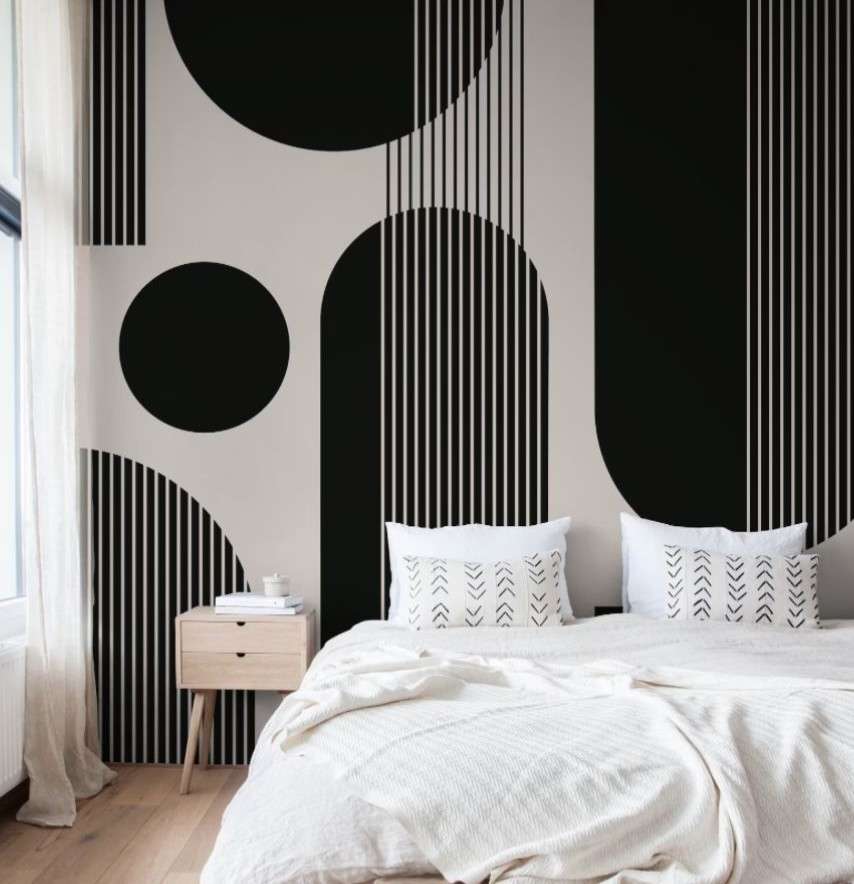 Modern Geometric Wallpaper