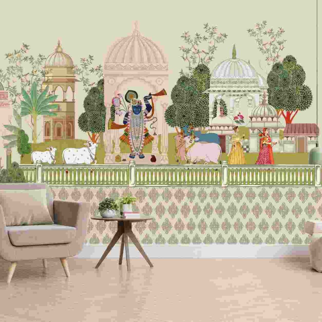 pooja Room Wallpaper