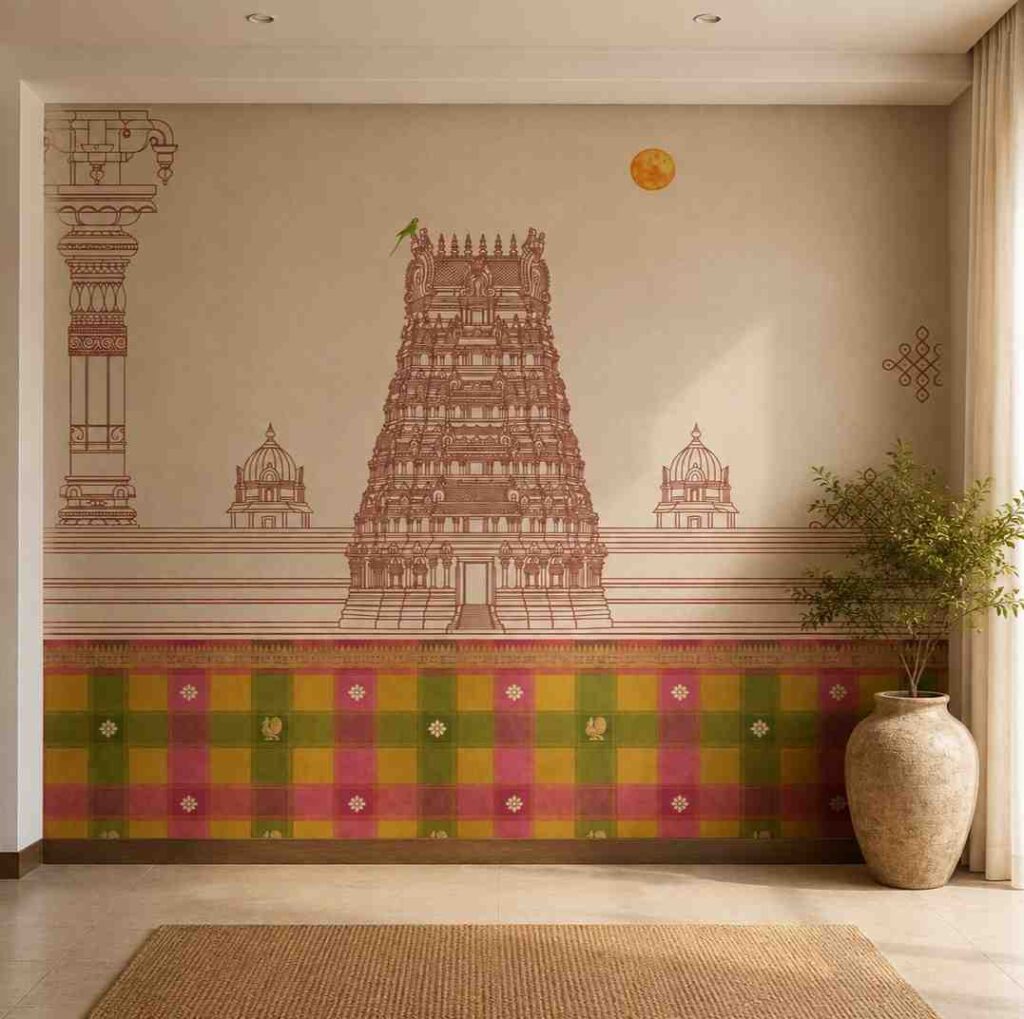 Temple Wallpaper Designs