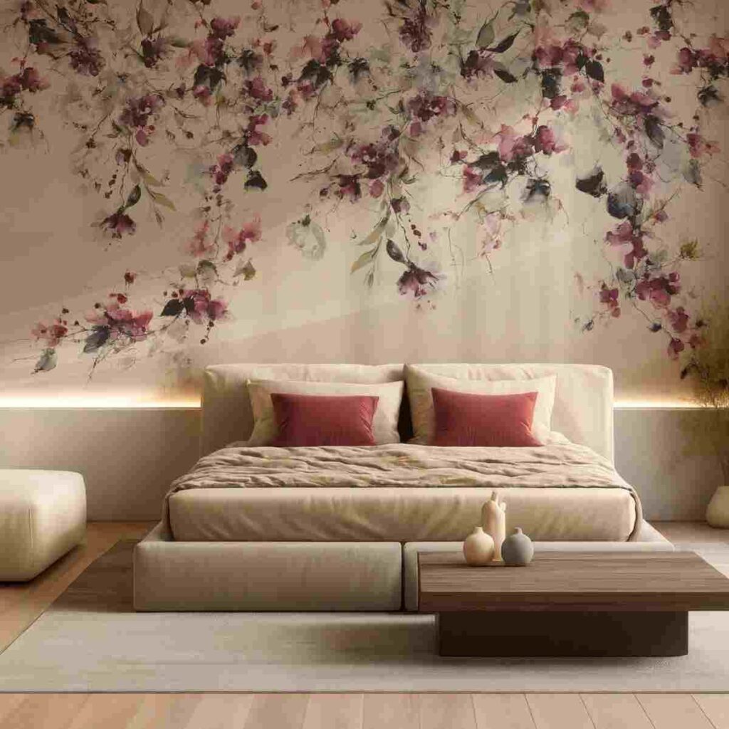 Floral wallpaper