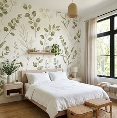 Floral wallpaper