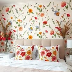 Floral wallpaper