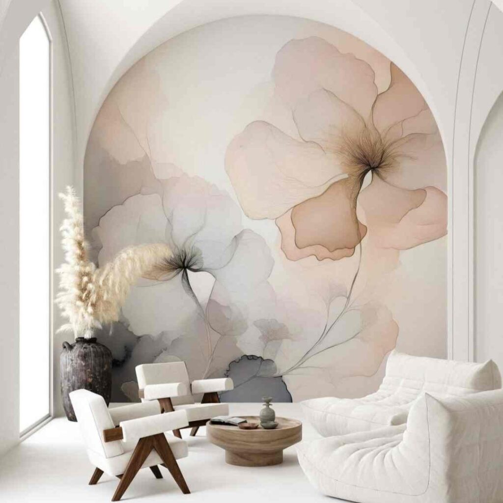 Floral wallpaper