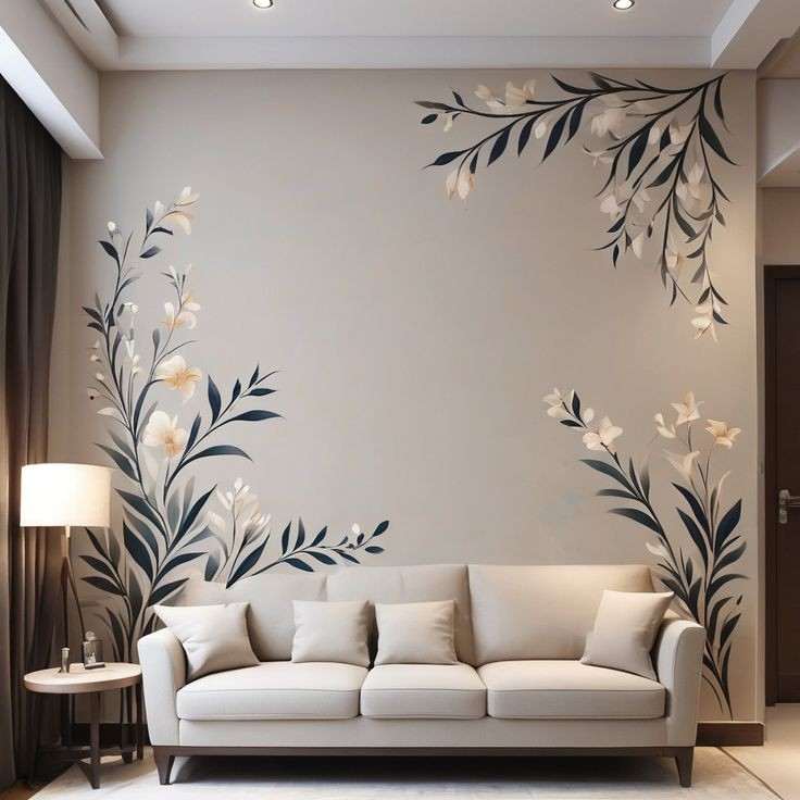 Floral wallpaper