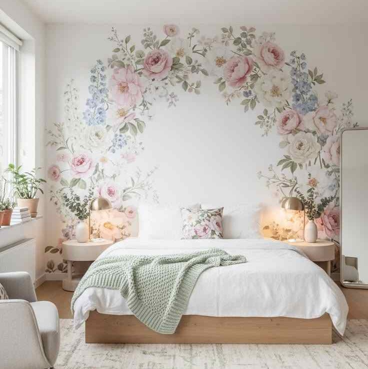 Floral wallpaper