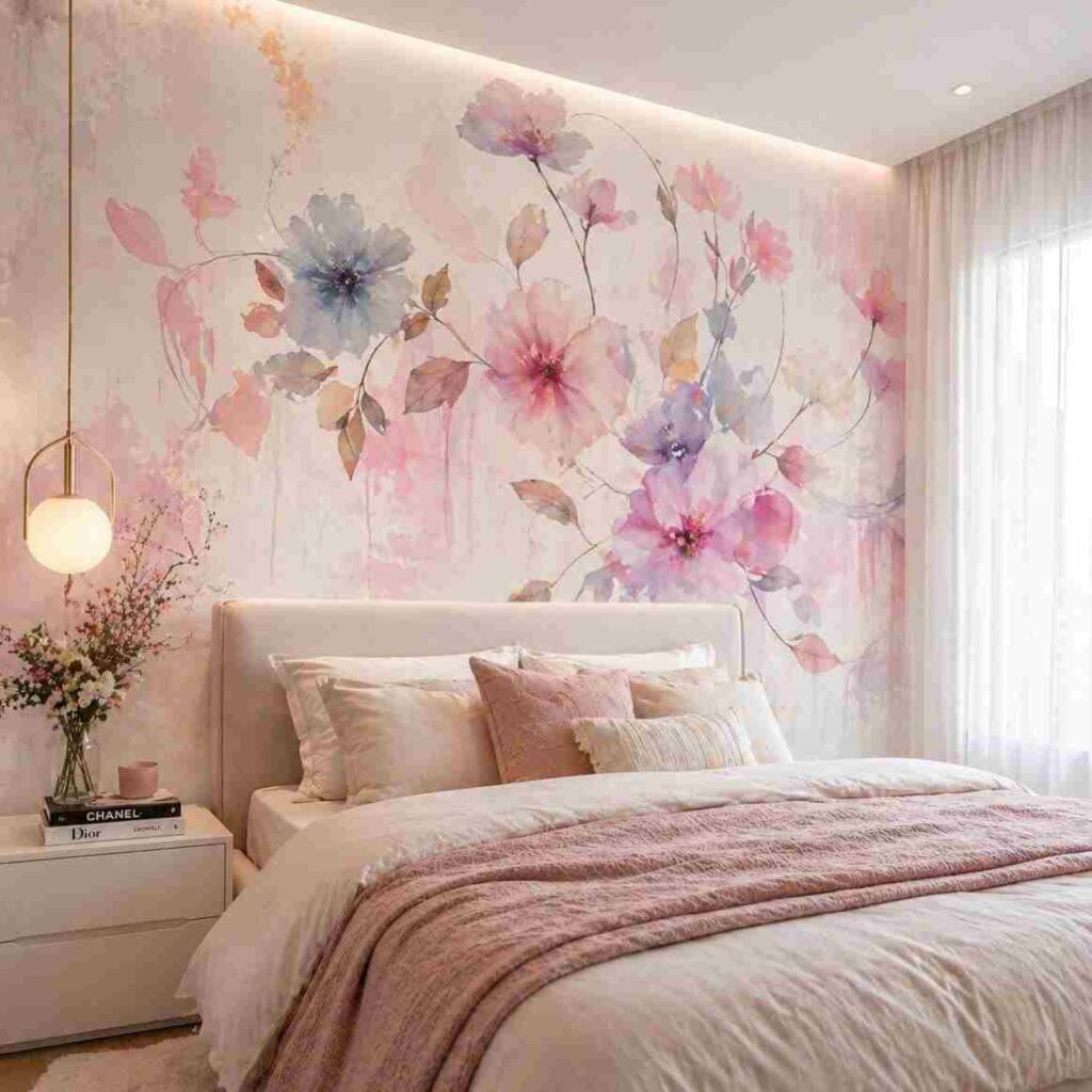 Floral wallpaper